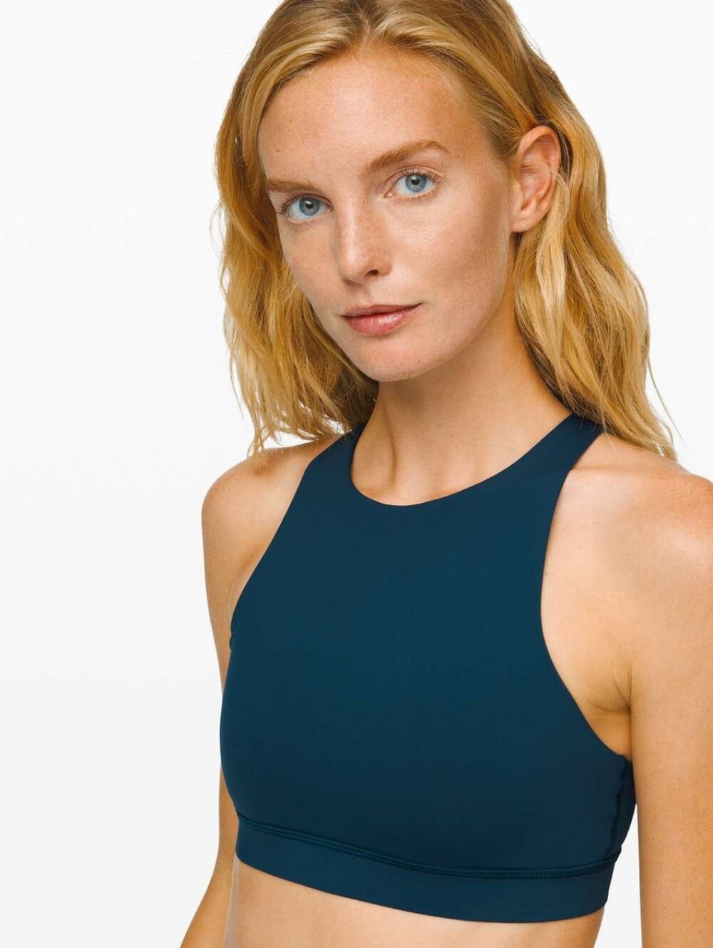 Lululemon Energy Bra *High Neck Night Diver